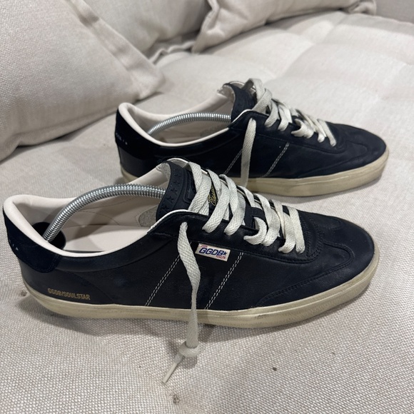 Golden Goose Soul Star Sneakers in black leather. EU45 - Picture 4 of 4